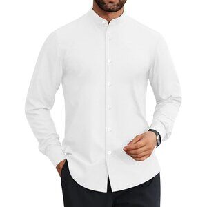 Mens Dress Shirts Wrinkle Free Dress Shirts for Men Long Sleeve Button Down Shir